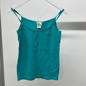 Lacoste Women's Turquoise Camisole